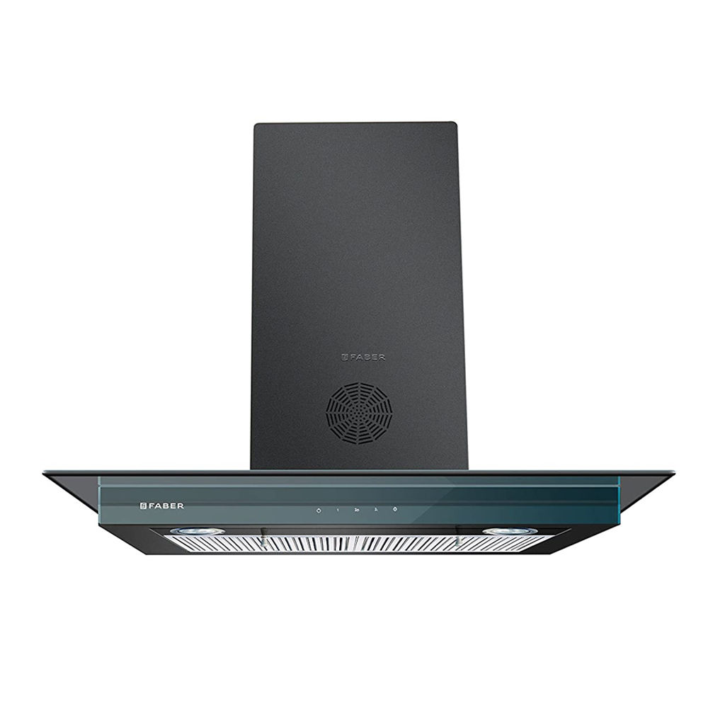 Croma - Faber SUPER 3D PLUS T2S2 60 cms 3 Way Silent Suction Chimney, Touch Control, Black Price