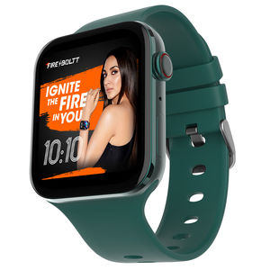 Reliancedigital - Fire-Boltt Visionary Smartwatch, 4.5 cm (1.78 inch) AMOLED display, Bluetooth Calling ,Rotating Crown ,100+ Sports Mode, TWS Connection, Voice Assistance, IP68 Water Resistant (Green) Price