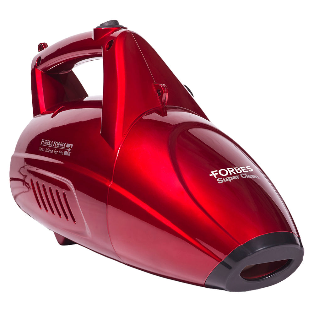 Reliancedigital - Eureka Forbes Super Clean Handheld 800 watts portable Vacuum Cleaner with 7 attachments (Red and Black) Price