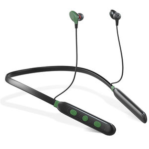 Reliancedigital - Gizmore GIZ MN221 Ultra Beat Bluetooth Wireless Neckband Earphone with Dual Pairing & Fast Charging (Green) Price