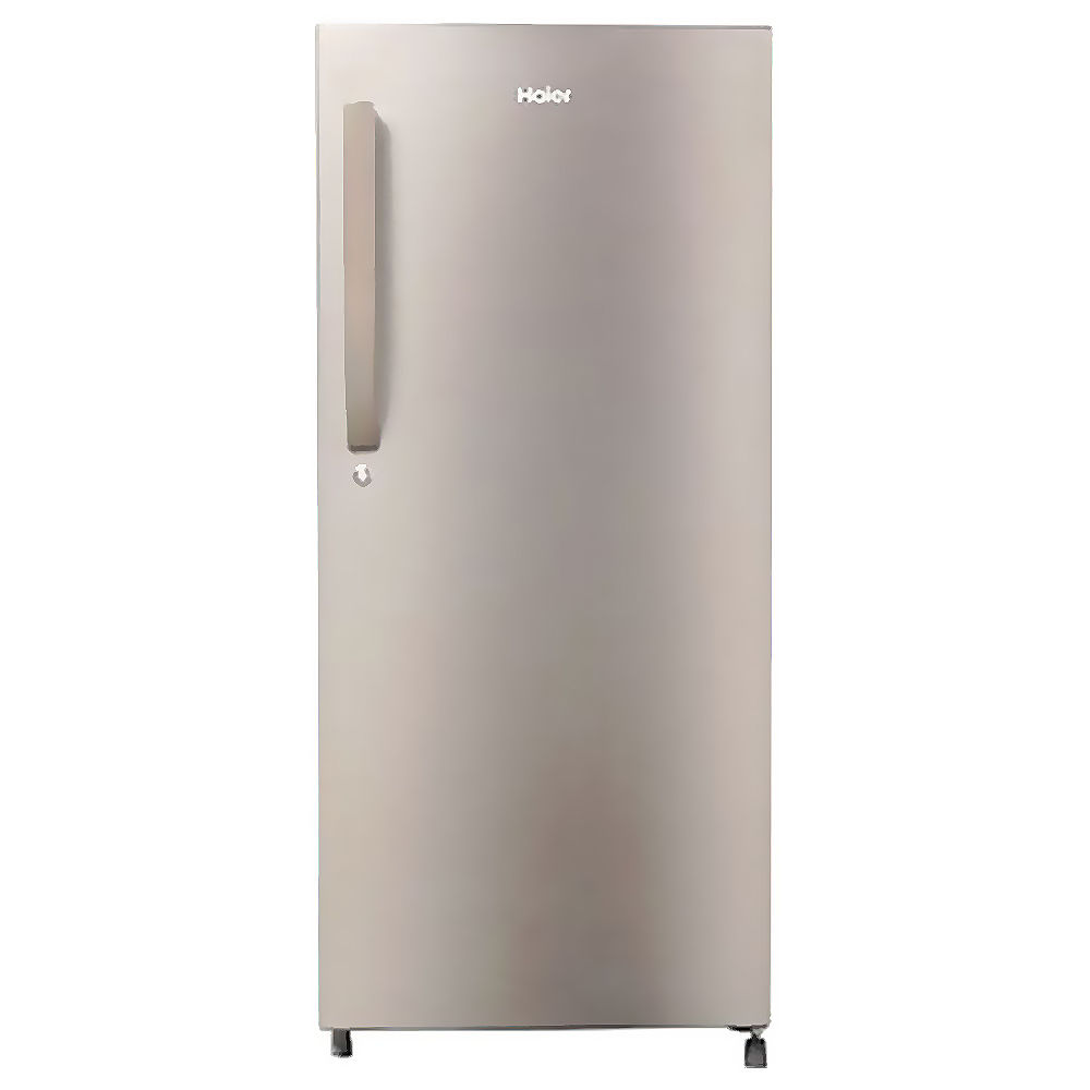 Reliancedigital - Haier 190 Litre 4 Star Direct Cool Single Door Refrigerator, (HED-204DS-P Brushline Silver, Stabilizer Free Operation) Price