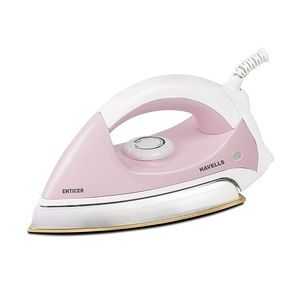 Reliancedigital - Havells Enticer, 1000W, Dry Iron, 360 degree Swivel, Rose Pink Price