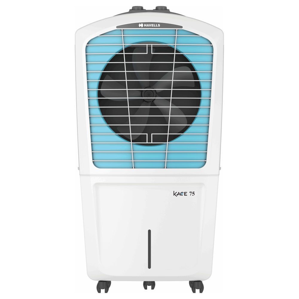 Reliancedigital - Havells Kace 75 GHRACAMF220 Desert Air Cooler with 75 Litres Capacity, White and Blue Price