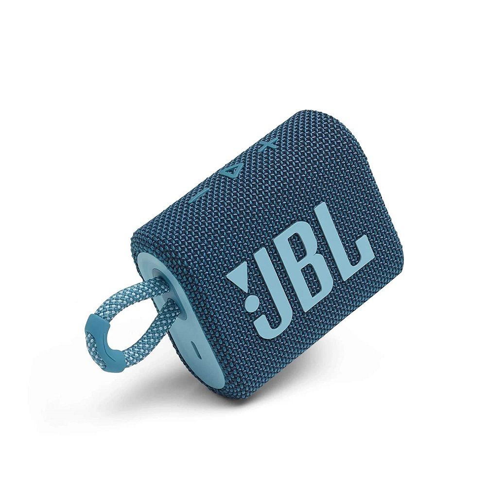 Reliancedigital - JBL Go 3, Wireless Ultra Portable Bluetooth Speaker, Upto 5 hrs of playtime, Pro Sound, IP67 Waterproof and Dustproof, Type C, Blue Price