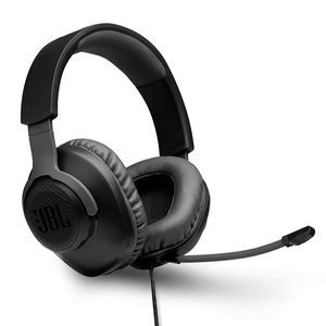 Croma - JBL Quantum 100 Wired Over-Ear Gaming Headset with Detachable Mic for PC, Mobile, Laptop, PS4, Xbox, Nintendo Switch, VR (Black) Price