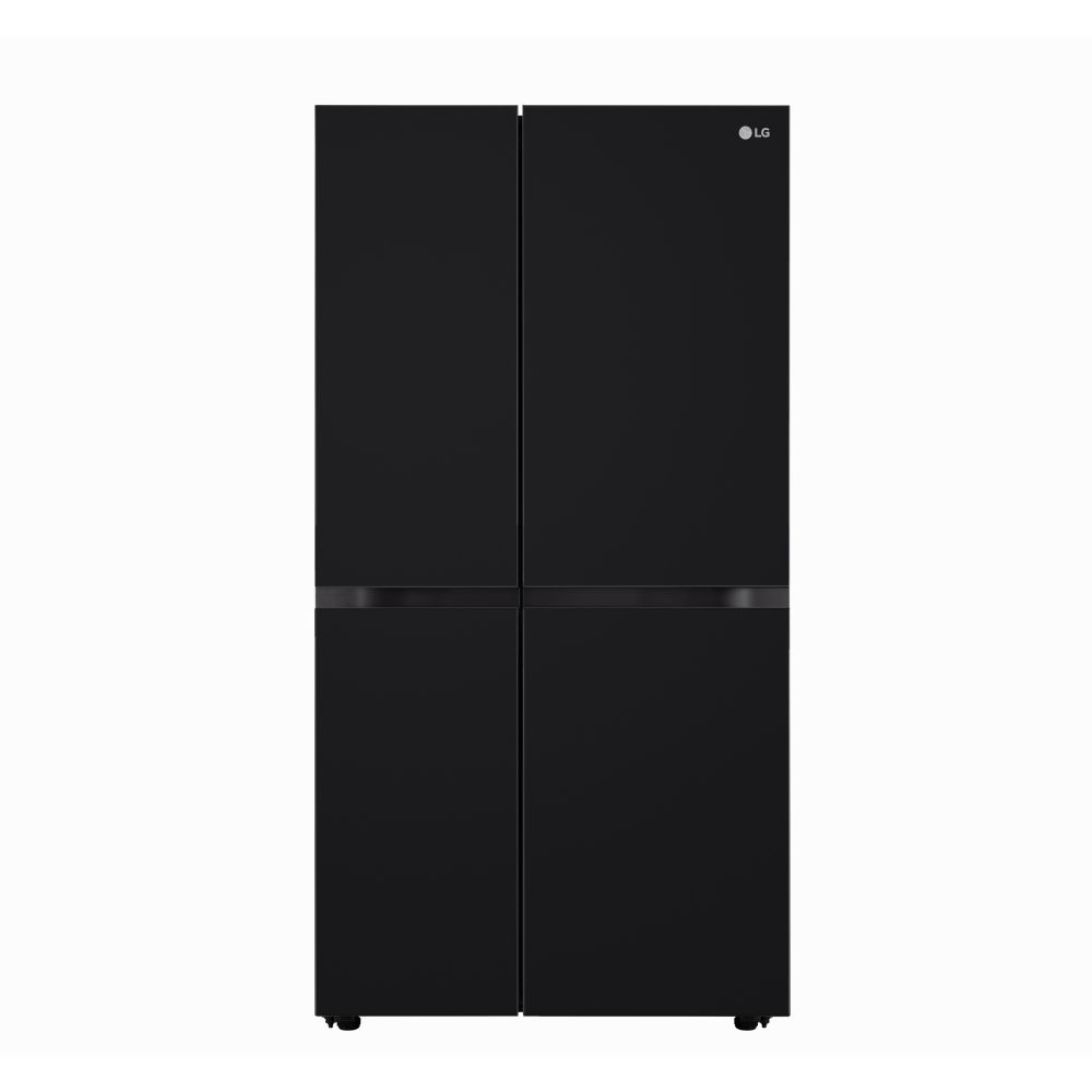 Reliancedigital - LG 650 Litres Convertible Side By Side Refrigerator, Black Mirror Glass, GL-B257DBM3 Price