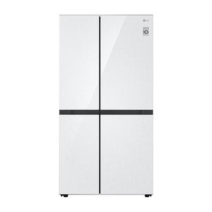 Amazon - LG 655 litres Side by Side Refrigerator, Linen White GL-B257DLWX Price