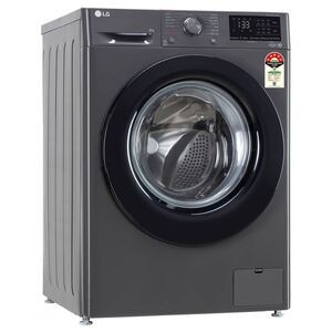 Croma - LG 8 Kg Front Load Fully Automatic Washing Machine, FHV1408Z2M, Middle Black Price