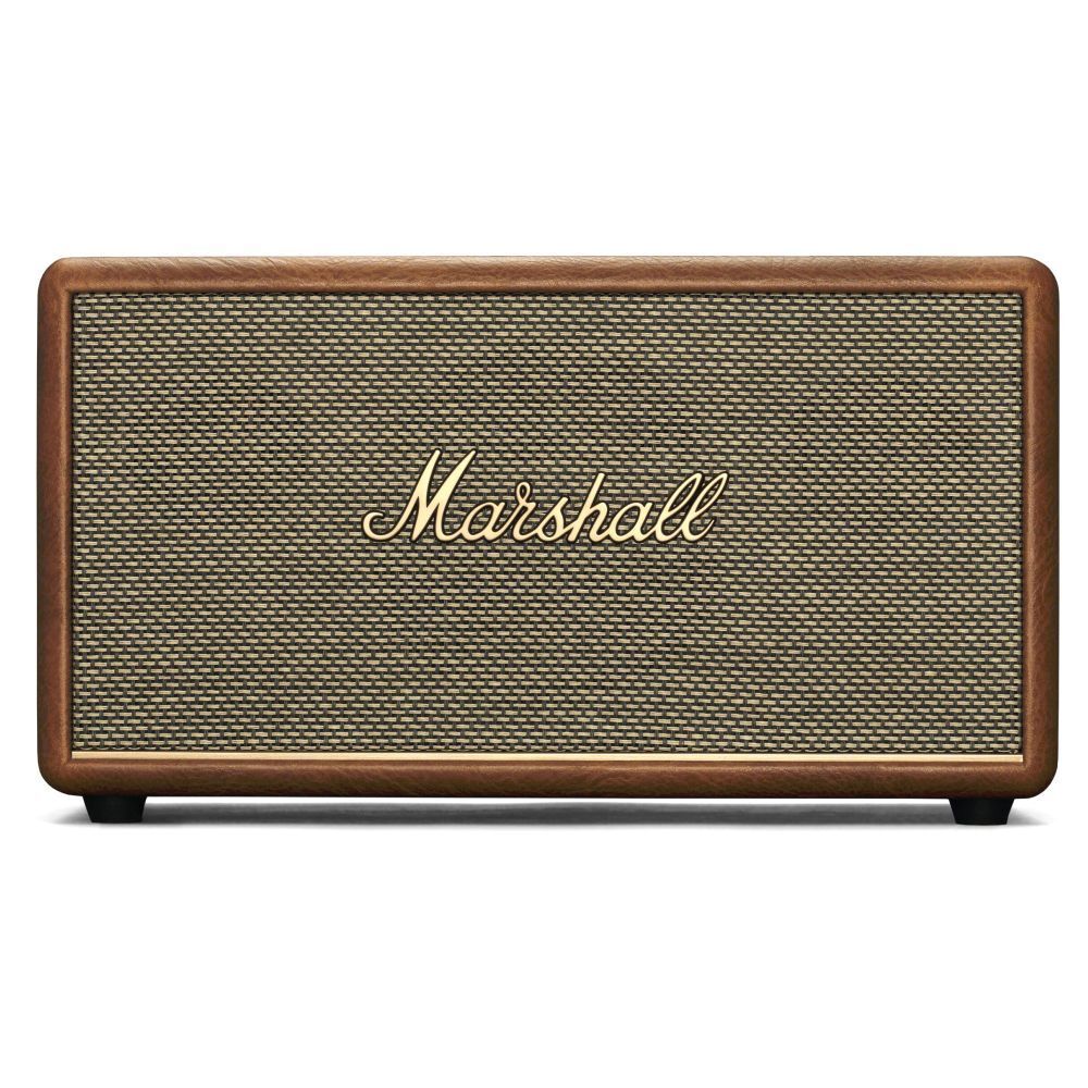 Amazon - Marshall Stanmore III Bluetooth Speaker with Volume Control Knob, Bass-Reflex, Play/Pause Button, Room Filling Sound, Brown Price