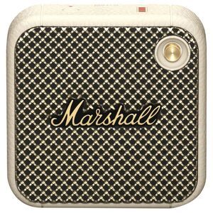 Tatacliq - Marshall Willen Bluetooth Speaker with 15 hour Playtime, IP67 Water Resistant, Built-in microphone, Multi-directional Control Knob, Cream Price