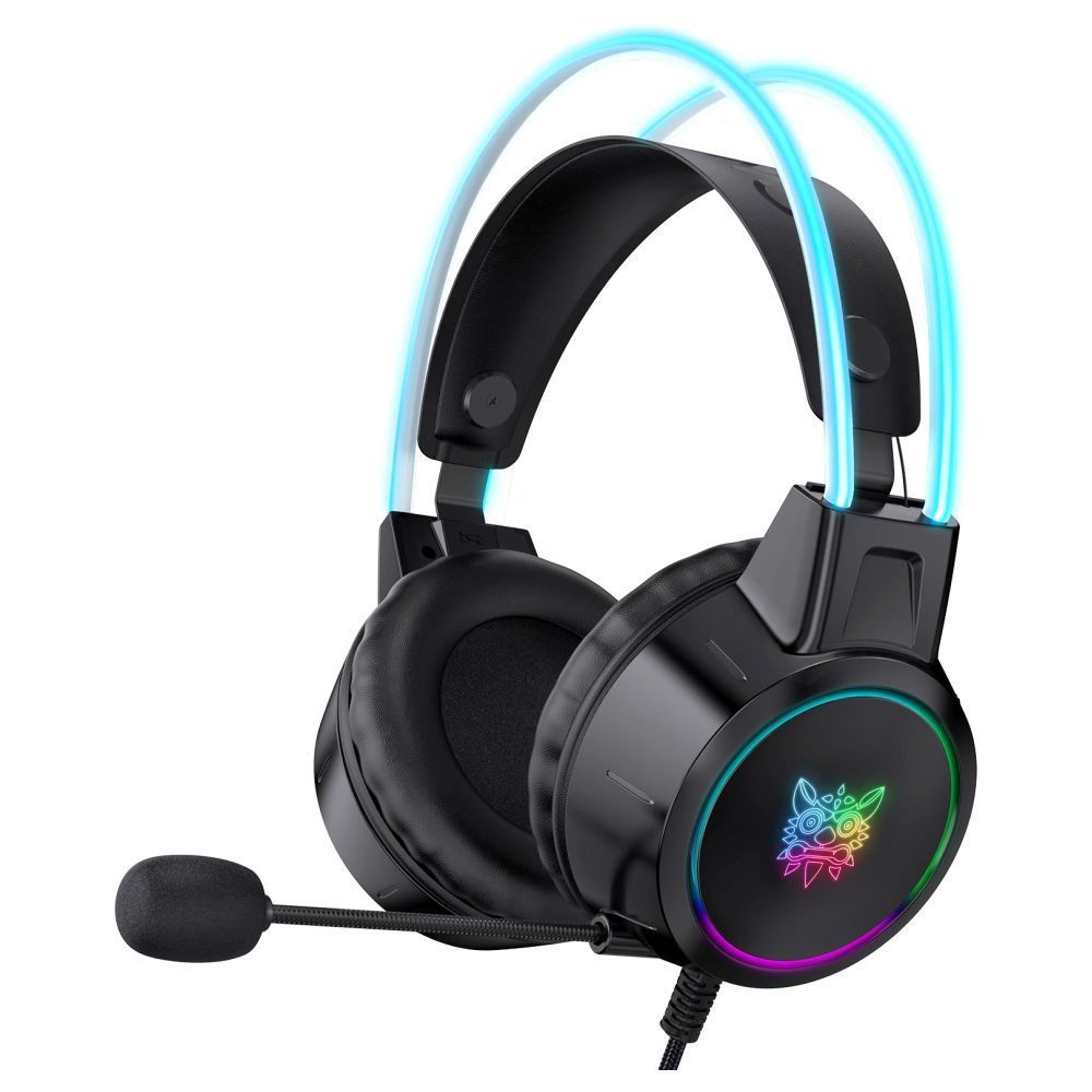 Reliancedigital - Onikuma X15 Pro Wired Gaming Headphone with RGB Light, Black Price