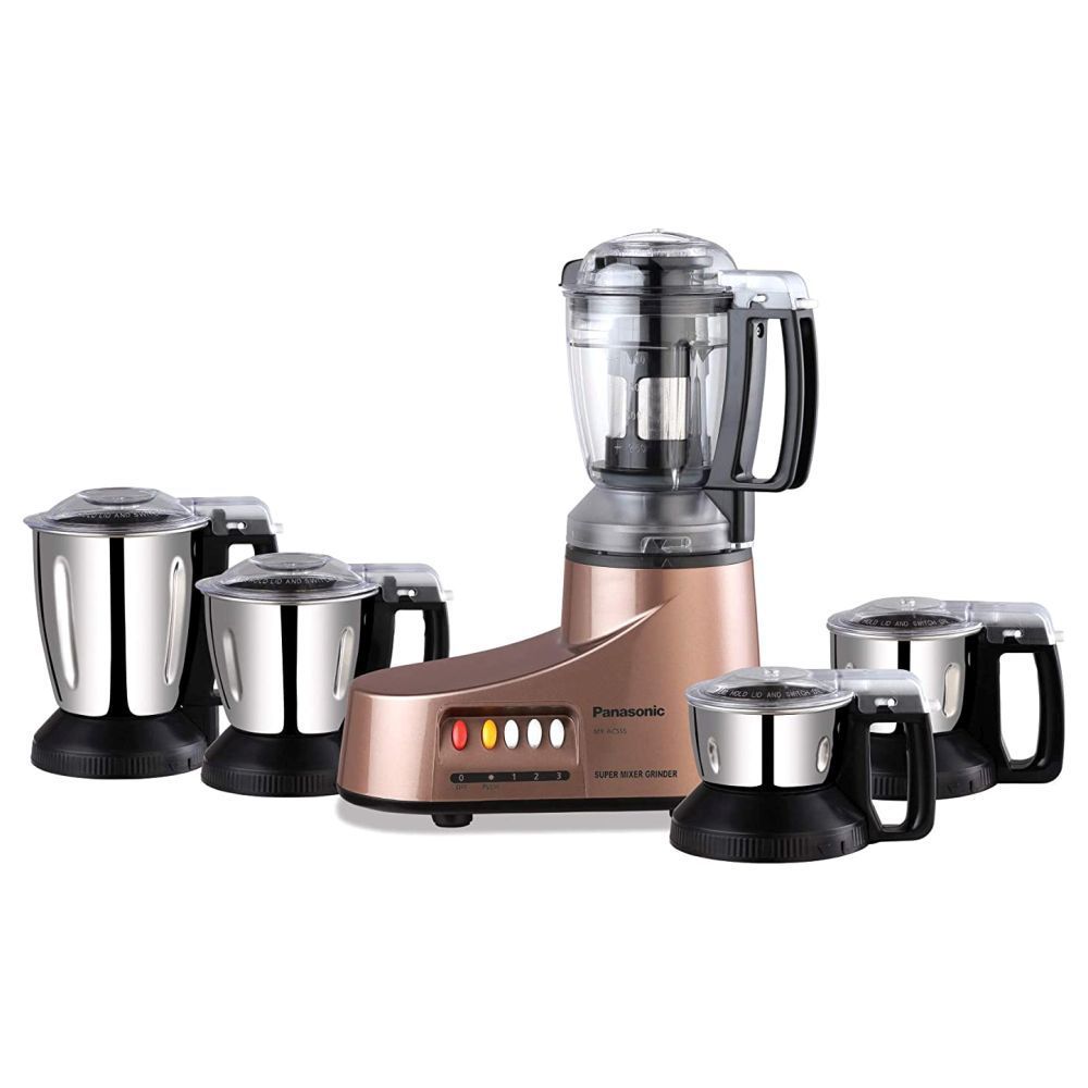 Flipkart - Panasonic MX-AC560 550 Watts Super Mixer Grinder, Bronze Price