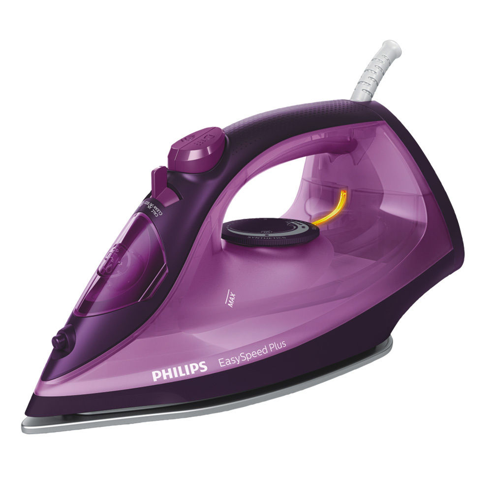 Vijay Sales - Philips EasySpeed Plus GC2147/30 2400 Watts Steam Iron with Ceramic Soleplate, Purple Price