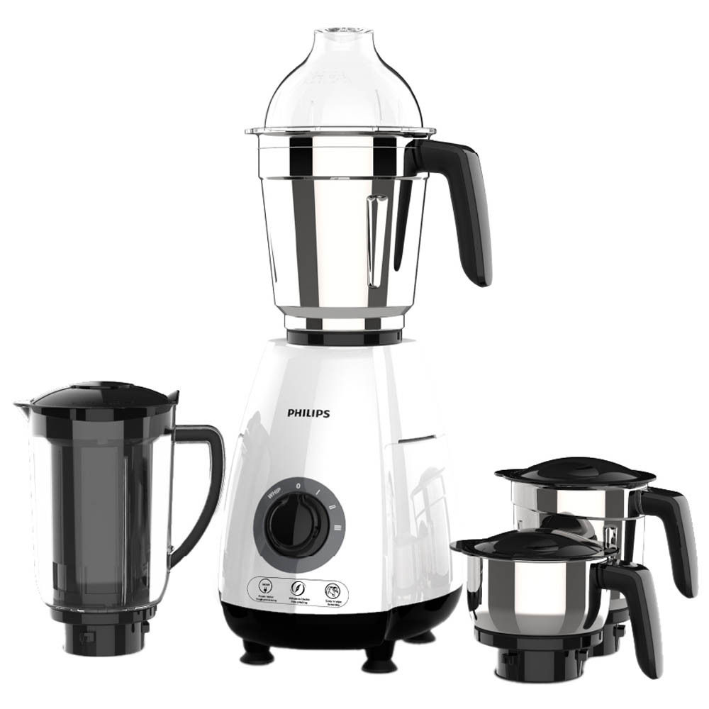 Amazon - Philips HL7703 1000 Watts Mixer Grinder with Suction Feet (White) Price