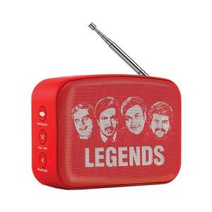 Reliancedigital - Saregama Carvaan Mini 2.0 Kannada- Bluetooth Multimedia Speaker, Supports pendrive, Aux in, Bluetooth, Up to 4 hours playtime (Sunset Red) Price