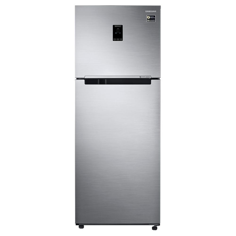 Reliancedigital - Samsung 415 Litres 2 Star Double Door Refrigerator Elegant Inox, RT42B5538S8/TL Price