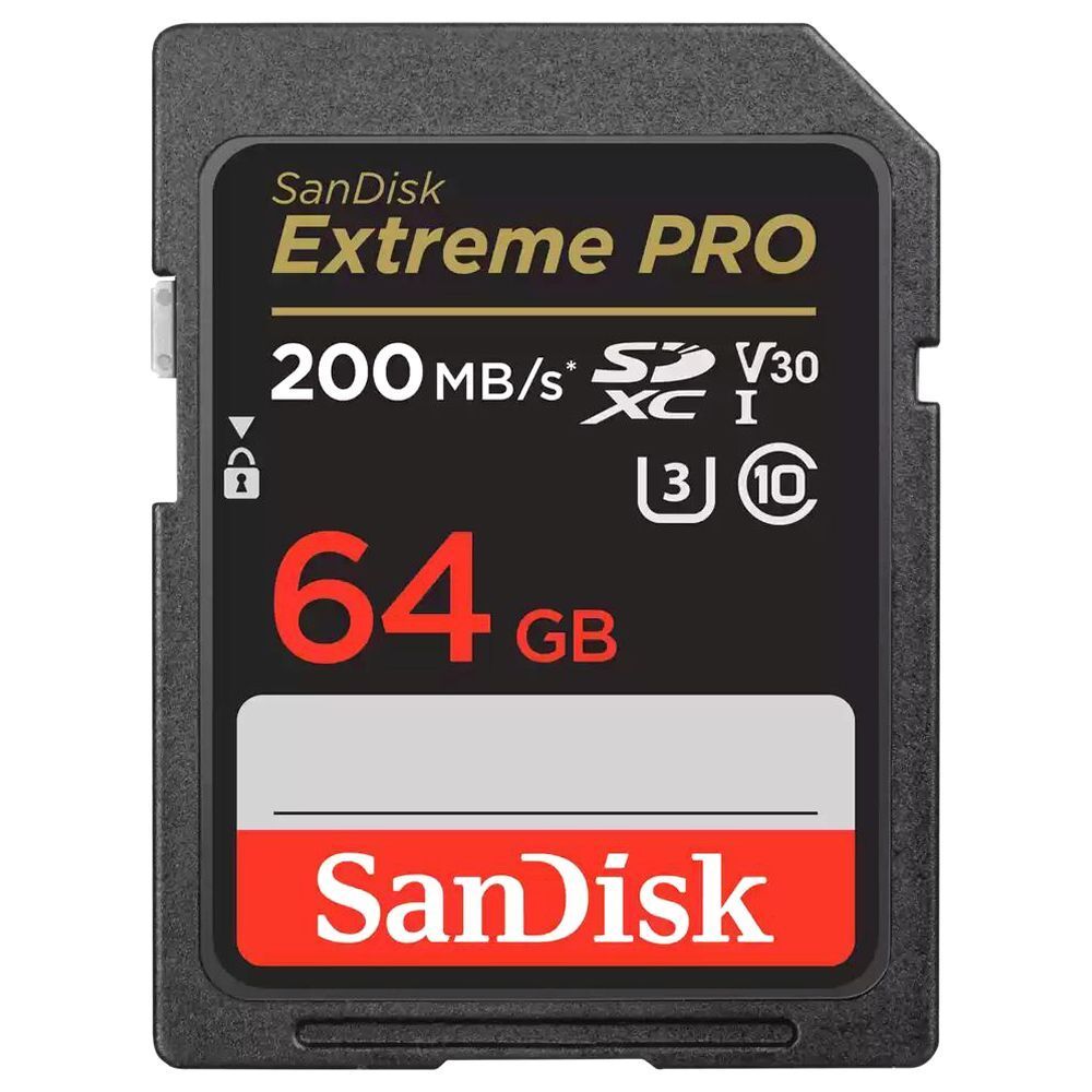 Reliancedigital - SanDisk 64 GB Extreme Pro SD UHS-I Memory Card with Up to 200 MB/Sec Read Speed Price