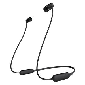 Reliancedigital - Sony WI-C200 Wireless In-Ear Headphones with 15 Hours Battery Life, Quick Charge, Magnetic Earbuds for Tangle Free Carrying, Metallic Finish, Bluetooth ver. 5.0, Headset with mic for phone calls (Black) Price