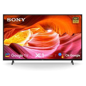 Reliancedigital - Sony Bravia 108 cm (43 inches) 4K Ultra HD Smart LED Google TV with Dolby Audio & Alexa Compatibility KD-43X75K (Black) Price