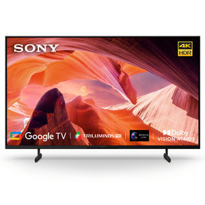 Amazon - Sony Bravia 126 cm (50 inches) 4K Ultra HD Smart LED Google TV KD-50X80L, Black Price