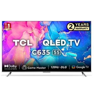 Reliancedigital - TCL 139 cm (55 inch) 2Yr Warranty Ultra HD (4K) QLED Smart TV, 55C635 Price