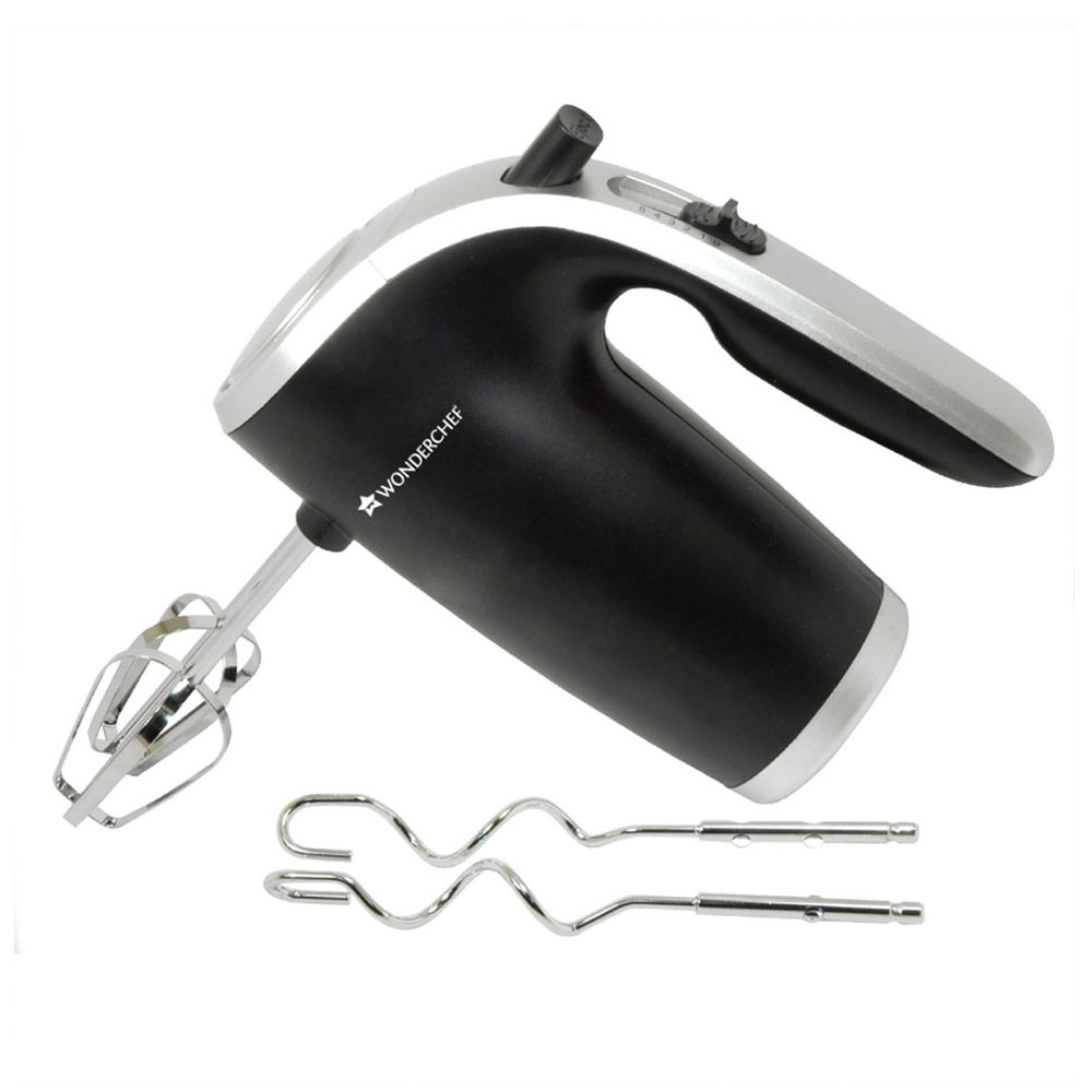 Amazon - Wonderchef Onyx 5 Speed Hand Mixer for Mixing, kneading, whiping, mashing and blending Price