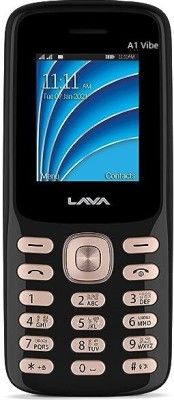 Amazon - LAVA A1 Vibe(Black, Gold)