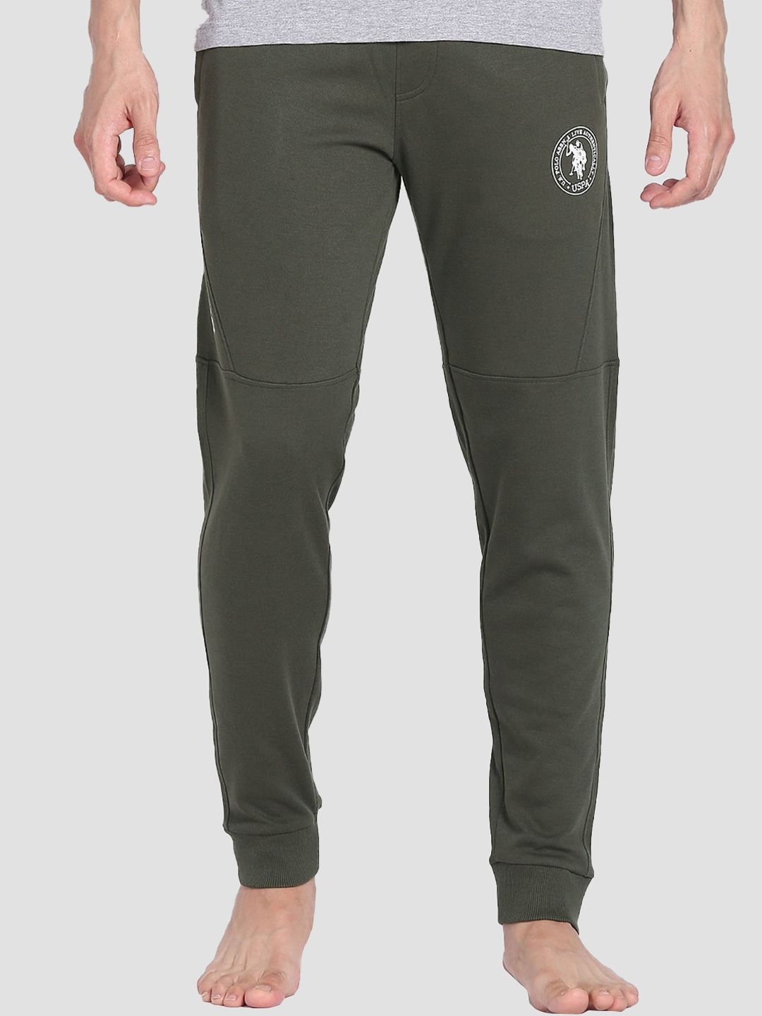 Myntra - U.S. Polo Assn. Men Mid-Rise Joggers