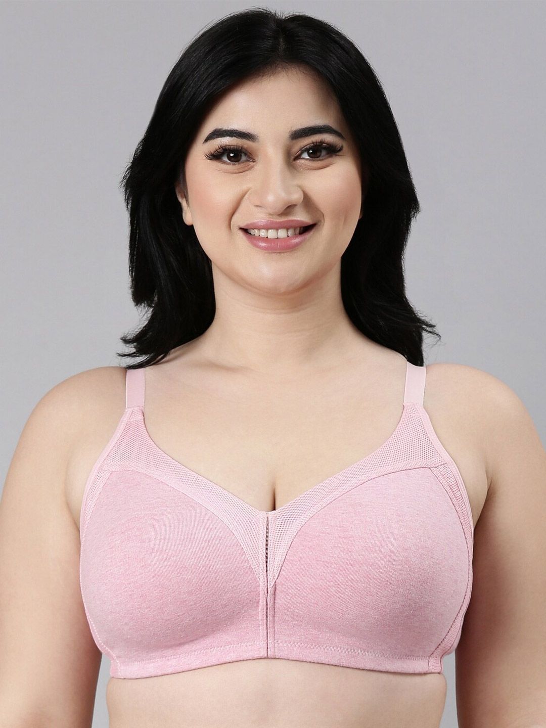 Myntra - Enamor Non Padded Full Coverage Non-Wired Fab-Cool Cotton Everyday Bra AB75 Price