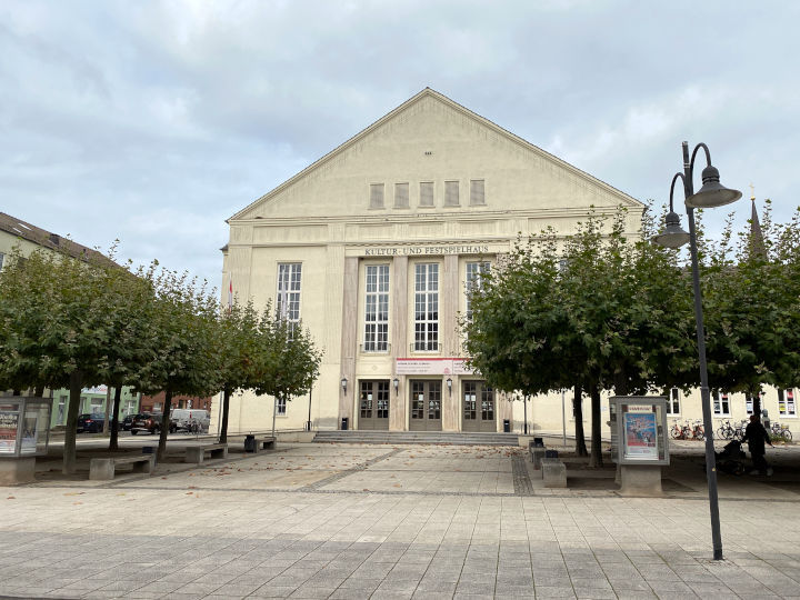 Das Kultur- und Festspielhaus in Wittenberge