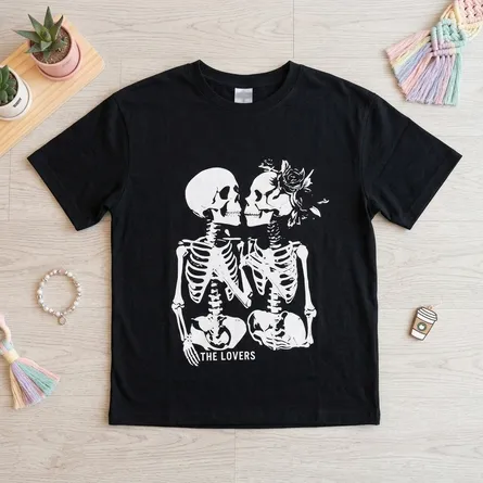 Women's Graphic Printed Oversized T-Shirt - Image 1