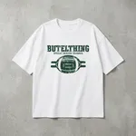White-oversized-graphic-tshirt-with-green-football-print-and-half-sleeves-for-women