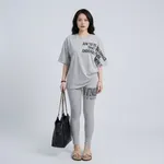 Grey-printed-oversized-co-ord-set-for-women-with-graphic-t-shirt-and-slim-fit-leggings