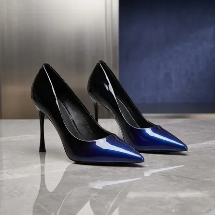 Women's Elegant Pointed High Heel Pumps - Image 4