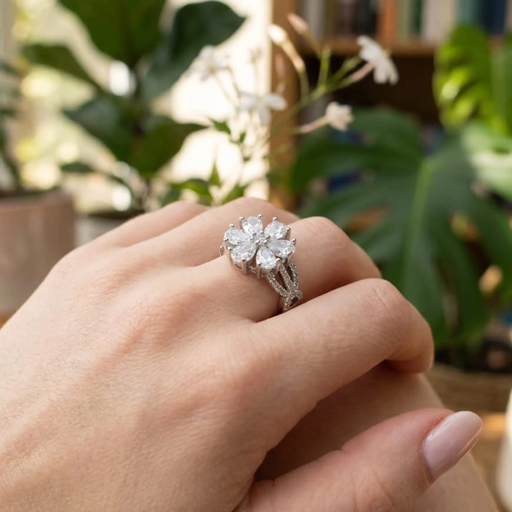 silver-floral-cubic-zirconia-adjustable-ring-for-women