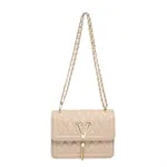 Beige-quilted-chain-sling-bag-with-v-metal-clasp-for-women