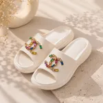White-platform-slide-sandals-with-multicolor-crystal-embellishment-for-women