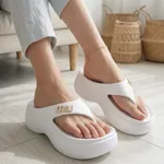 White-platform-flip-flop-thick-sole-slippers-for-women