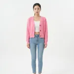 pink-ribbed-v-neck-button-front-knit-cardigan-sweater-for-women-with-full-sleeves