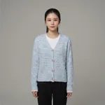 sky-blue-textured-fuzzy-knit-v-neck-button-front-cardigan-sweater-for-women-with-full-sleeves
