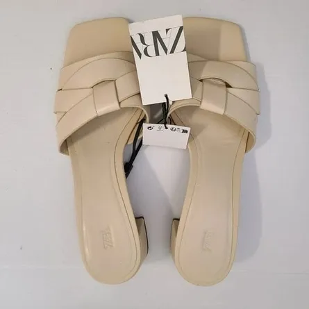 Women's Braided Block Heel Mules - Image 4