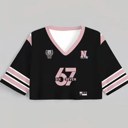 Y2K Retro Sporty Crop Top - Image 5