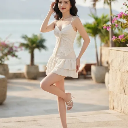 The "Breezy & Boho" Two-Piece Skirt Set - Image 5