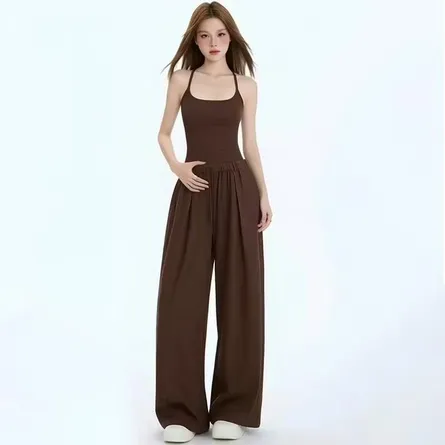 Two-Piece Tank & Wide-Leg Pant Set - Image 5
