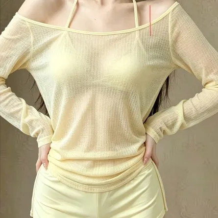 Ethereal Garden Sheer Mesh Set - Sunshine Yellow - Image 5