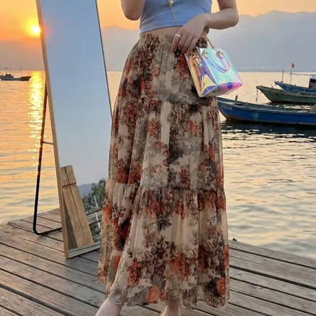 Boho Bloom Maxi Skirt - Image 4