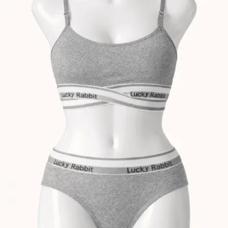 Lucky Rabbit Ribbed Lounge Set - Image 4