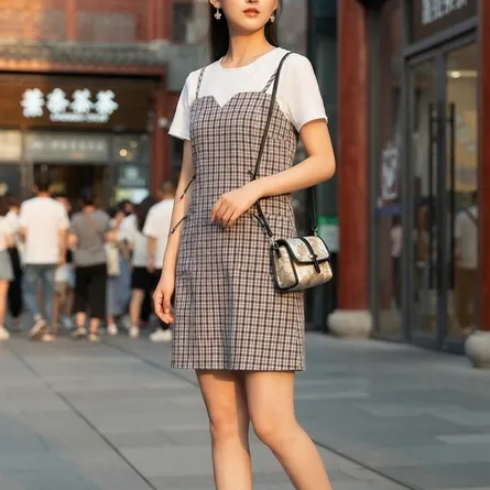 Urban Heritage Mini Cami Dress & Tee