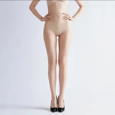 High-Waisted Shaper Tights & Control Top Pantyhose - Image 8