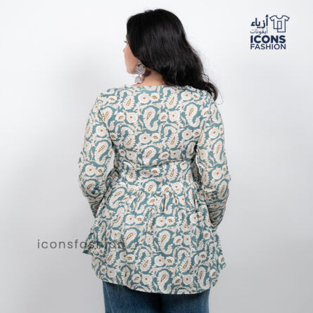 Printed kurta for women | Ladies stylish short kurta - Image 3